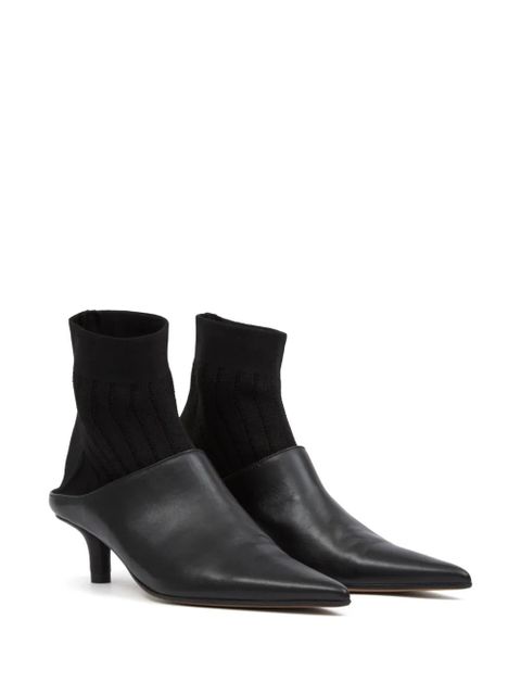 MM6 Maison Margiela pointes-yoe ankle boots - Black - zdjęcie produktu nr 2