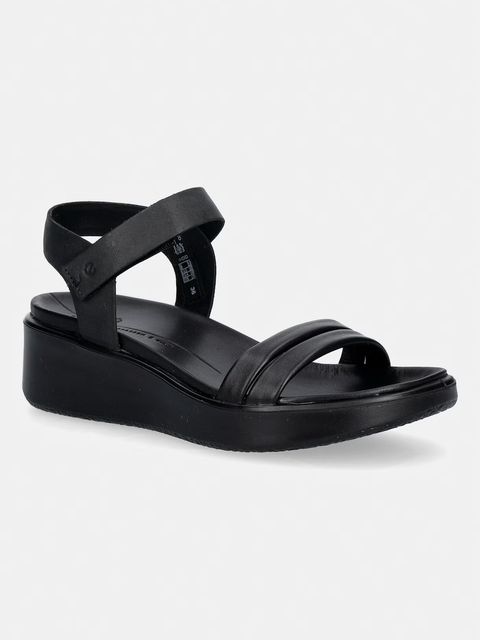 Ecco sandały damskie skórzane Flowt Wedge LX W - zdjęcie produktu nr 2