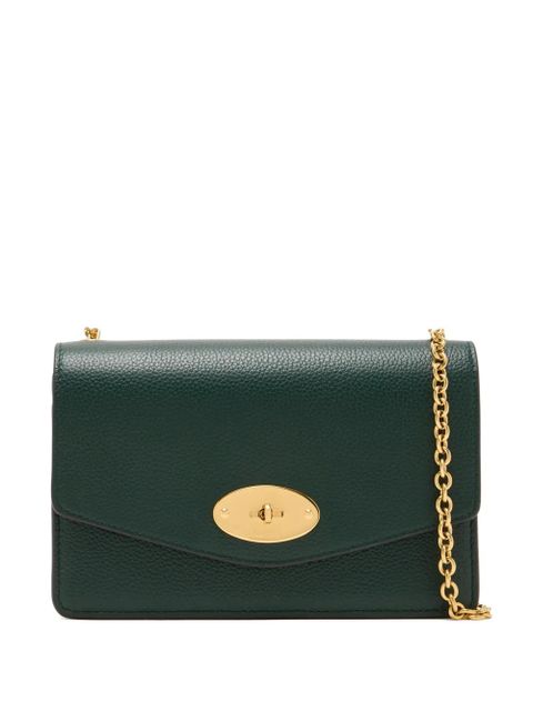 Mulberry small Darley turn-lock cross body bag - Green - zdjęcie produktu nr 1