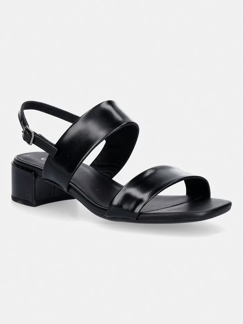 Ecco sandały na niskim obcasie skórzane Livia 35 - zdjęcie produktu nr 1