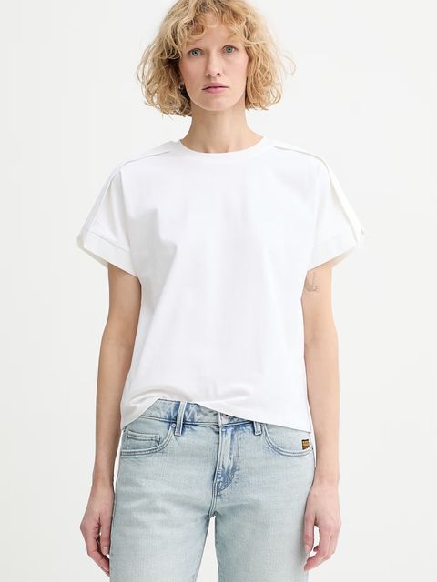 United Colors of Benetton T-shirt damski bawełniany - zdjęcie produktu nr 2