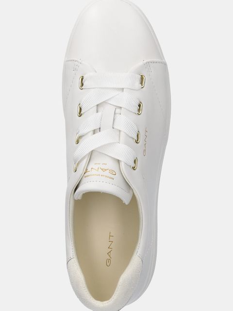 Gant sneakersy skórzane Avona damskie kolor biały 31531993