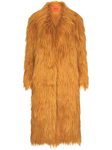 Simon Miller Lett Shaggy faux-fur coat - Brown - zdjęcie produktu nr 1