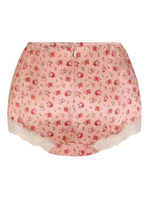 Dolce & Gabbana floral lace briefs - Pink - zdjęcie produktu nr 2