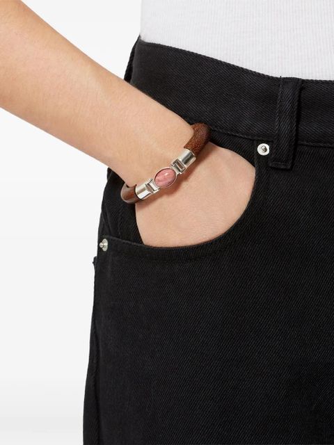 ISABEL MARANT Taylor wood stone bracelet - Silver - zdjęcie produktu nr 2