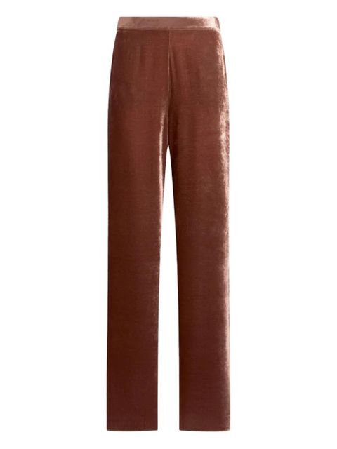 ETRO velvet palazzo trousers - Pink - zdjęcie produktu nr 1