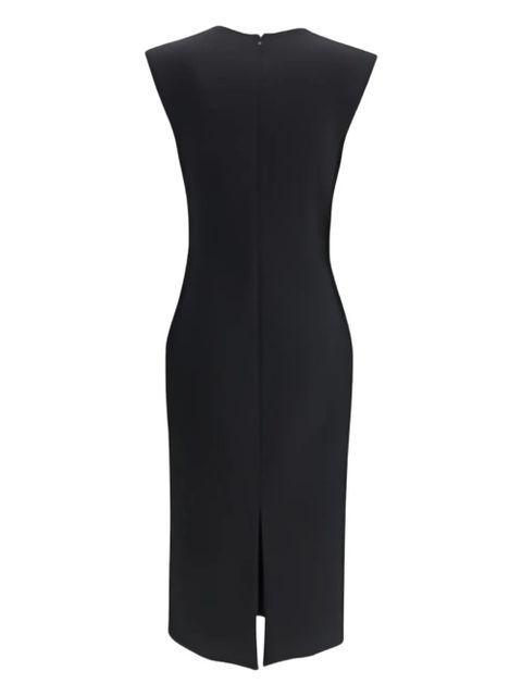 Givenchy V-neck midi dress - Black