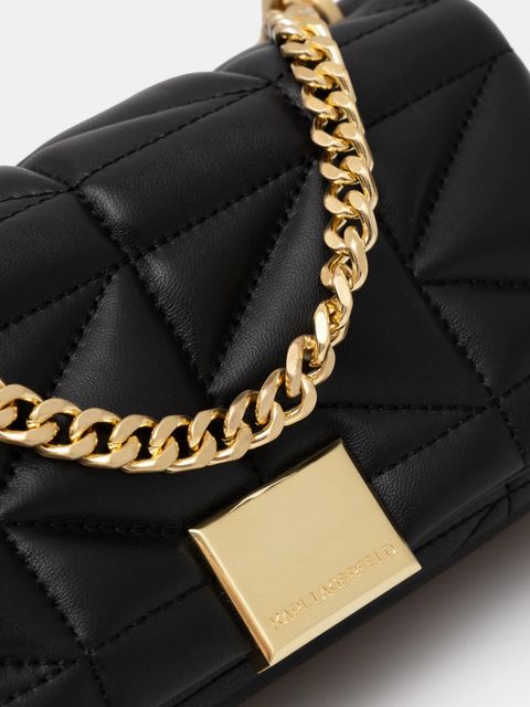 Karl Lagerfeld torebka K/KUILT kolor czarny A1W30435