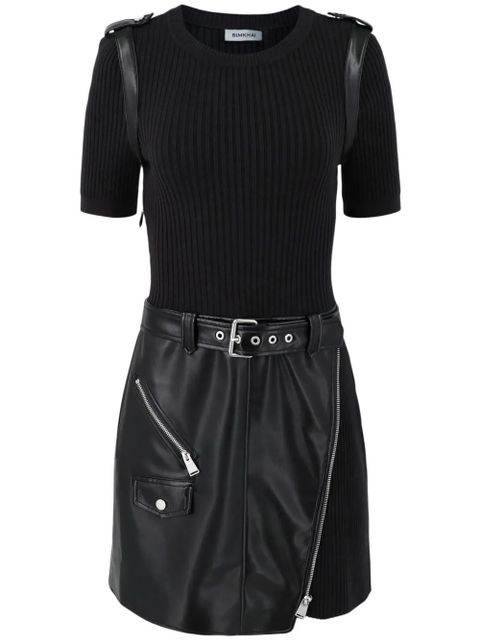 Simkhai Anisa panelled minidress - Black - zdjęcie produktu nr 1