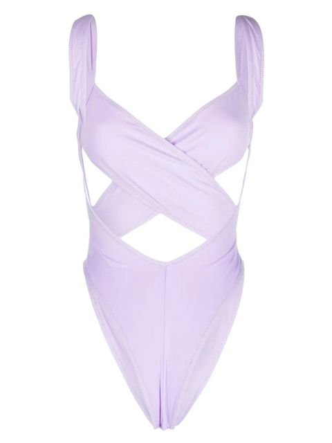 Reina Olga Exotica Solid swimsuit - Purple - zdjęcie produktu nr 2