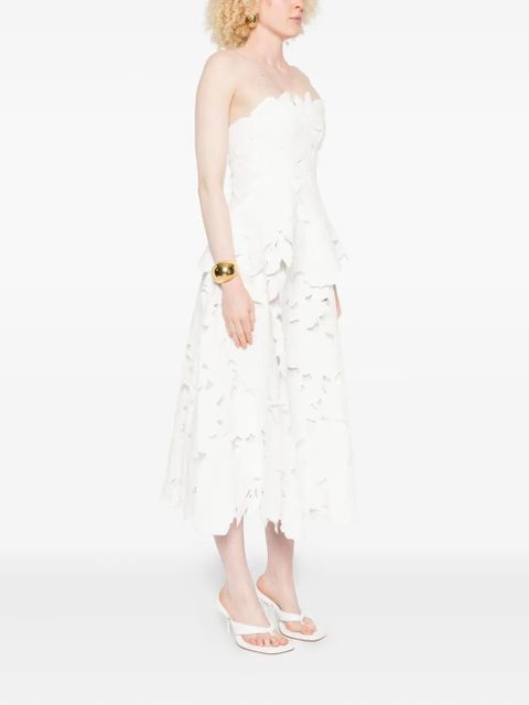 Simkhai Audrey midi dress - White