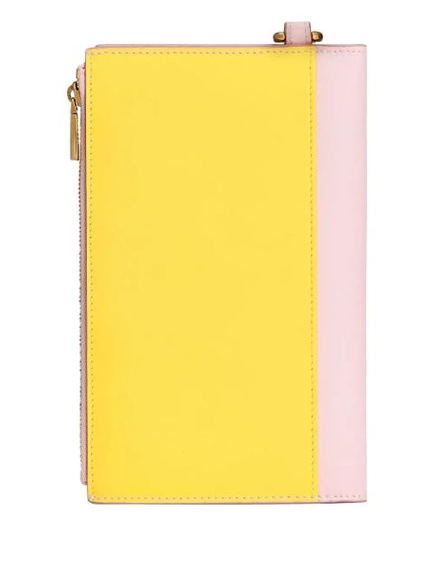 Dolce & Gabbana DG-plaque passport holder - Pink