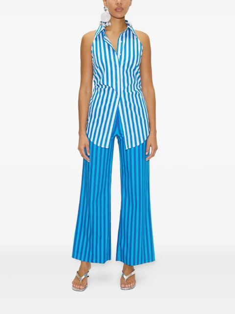 Simon Miller Pia poplin trousers - Blue - zdjęcie produktu nr 2