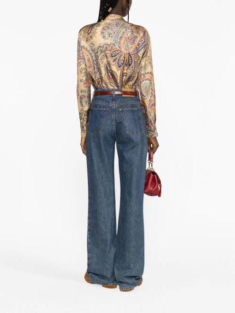 ETRO paisley-print silk shirt - Neutrals - zdjęcie produktu nr 2