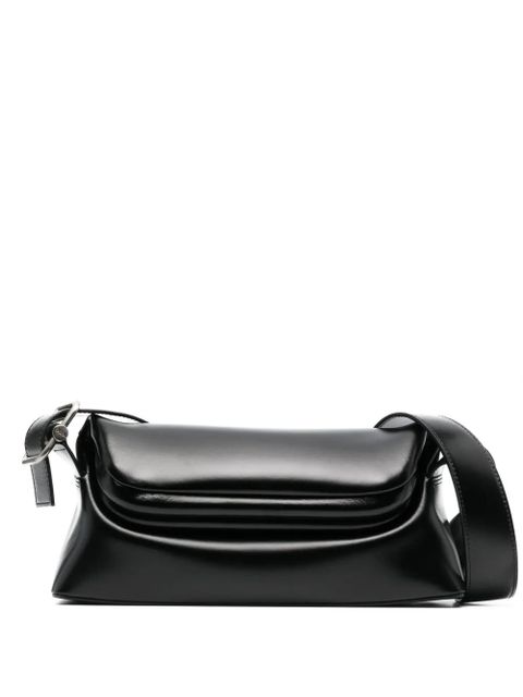 Osoi Folder Brot leather shoulder bag - Black - zdjęcie produktu nr 1