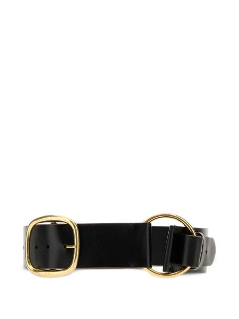 Chloé buckle leather belt - Black - zdjęcie produktu nr 1