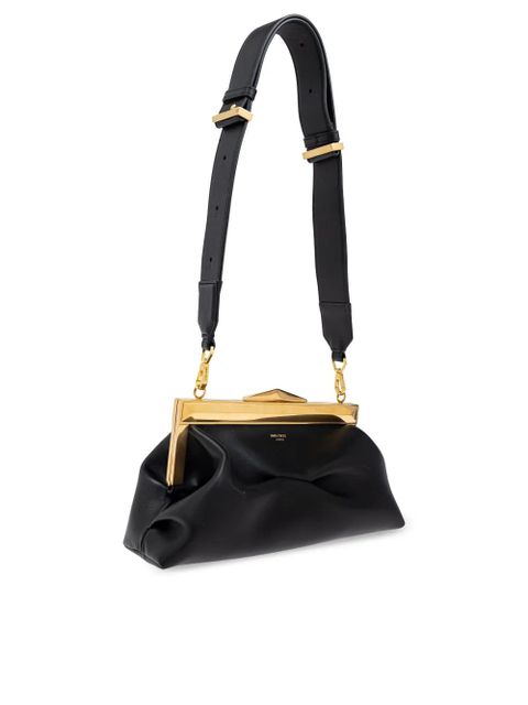 Jimmy Choo Diamond Frame Clutch bag - Black