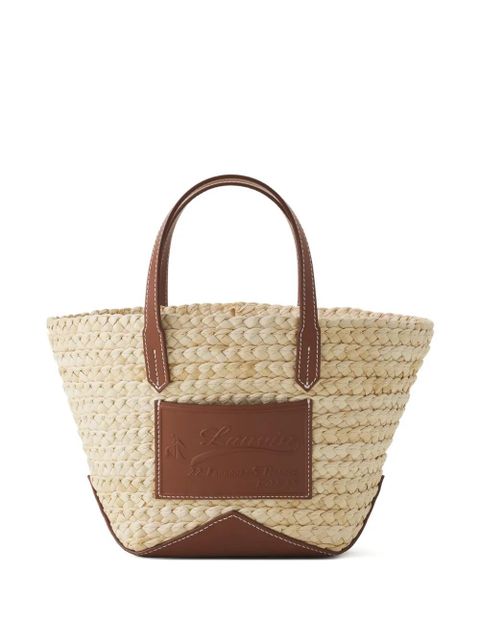 Lanvin panel tote bag - Neutrals - zdjęcie produktu nr 1