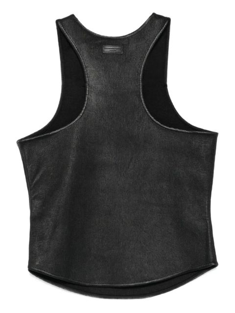 Alexander Wang ribbed tank top - Black - zdjęcie produktu nr 2