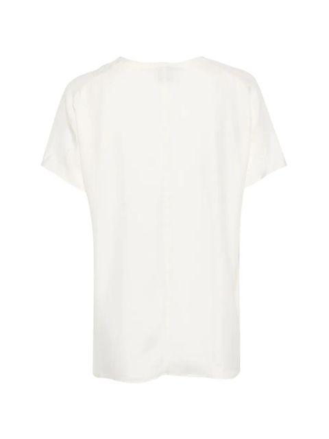 Alysi V-neck short-sleeved T-shirt - Neutrals - zdjęcie produktu nr 2