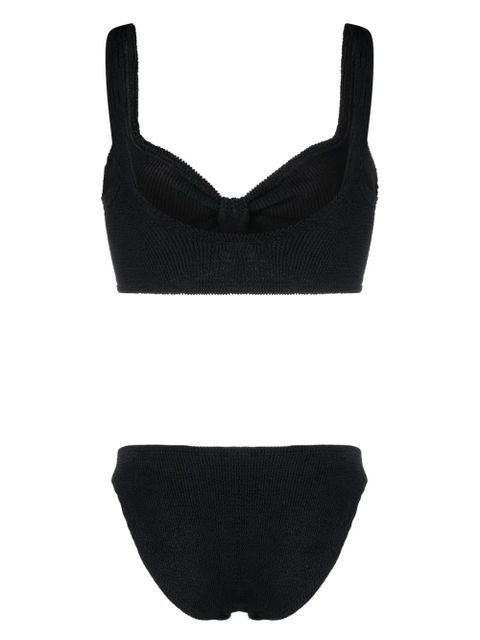 Hunza G Bonnie crinkled bikini - Black - zdjęcie produktu nr 2