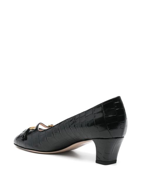 Valentino Garavani 45mm Bowow Décolleté pumps - Black