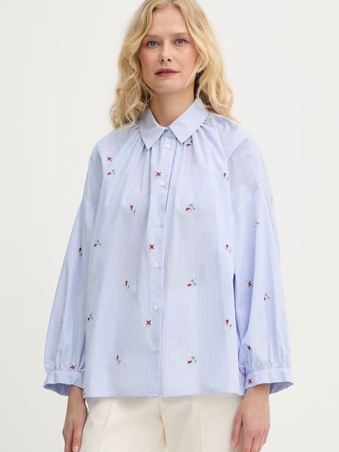 Weekend Max Mara koszula damska bawełniana BUTTERFLY - zdjęcie produktu nr 1