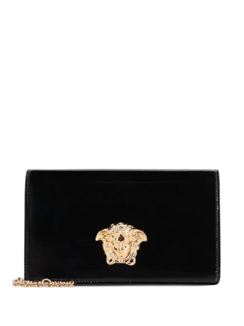 Versace Medusa patent-leather clutch bag - Black - zdjęcie produktu nr 1