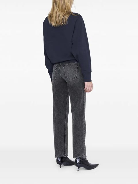 ANINE BING Harry printed sweatshirt - Blue