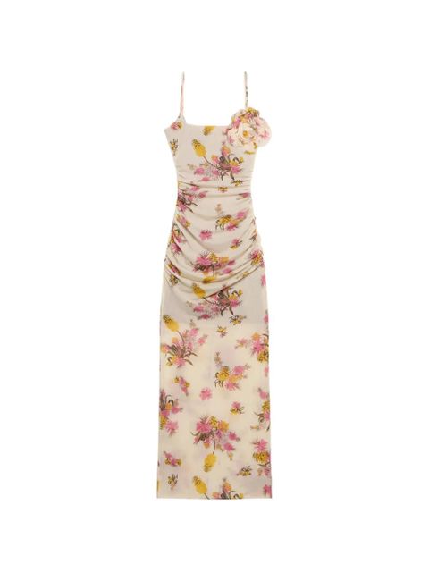 Blumarine floral flower dress - Neutrals - zdjęcie produktu nr 1