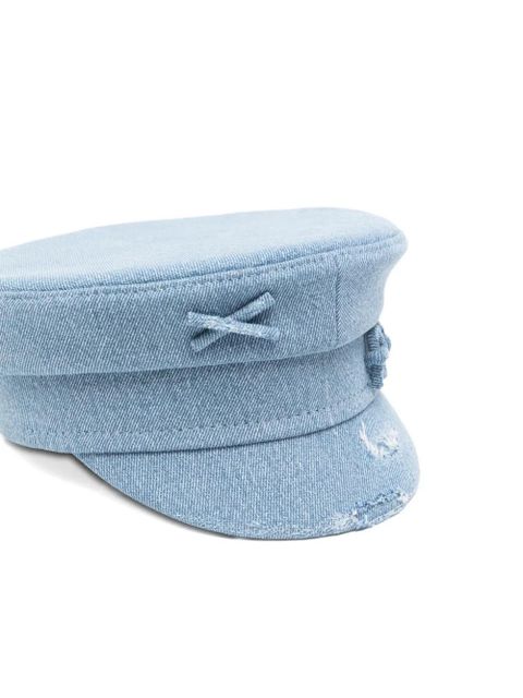 Ruslan Baginskiy frayed hat cap - Blue