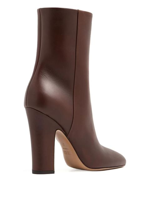 Paris Texas 100mm Lavinia heel ankle boots - Brown