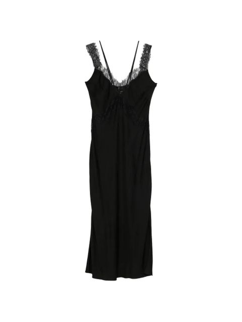 PINKO Anise lace slip dress - Black - zdjęcie produktu nr 1