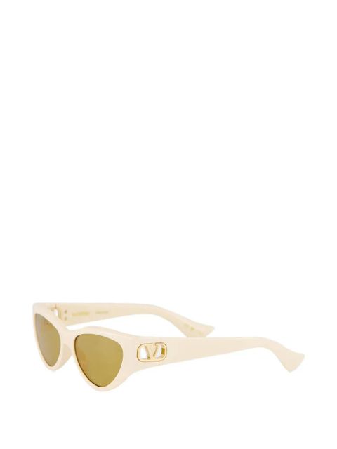 Valentino Garavani VLogo Signature cat-eye sunglasses - Neutrals