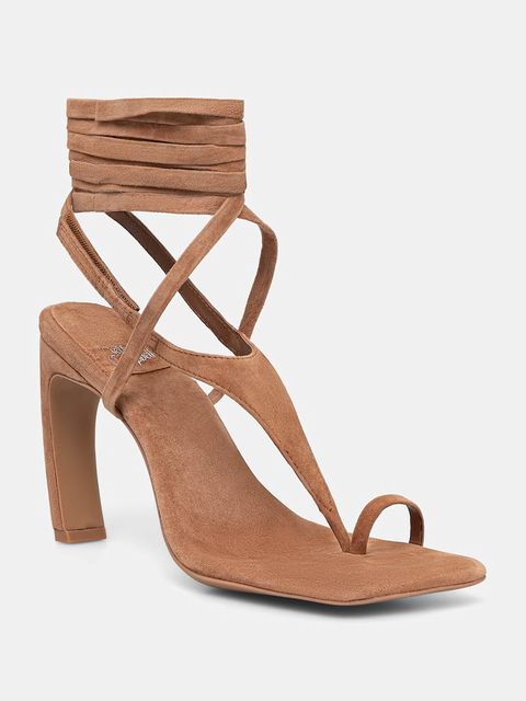 Jeffrey Campbell sandały zamszowe Bon-Bon