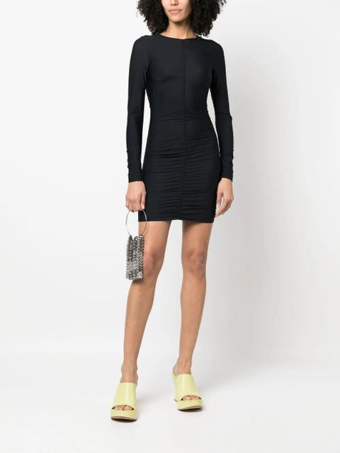 Reina Olga Master Viper minidress - Black