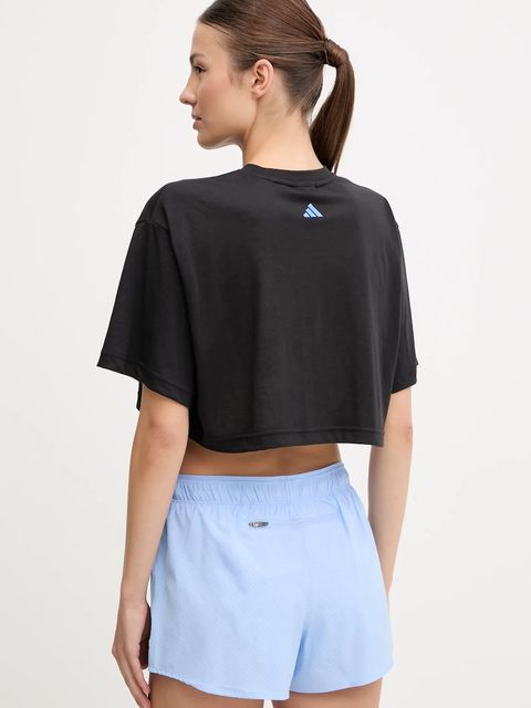 adidas Performance t-shirt treningowy PRIDE damski kolor czarny JL7613 - zdjęcie produktu nr 2