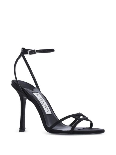 Jimmy Choo Leo slingback-strap sandals - Black