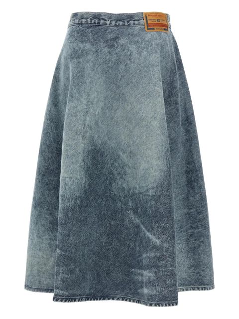 Diesel stone-washed denim skirt - Blue - zdjęcie produktu nr 2