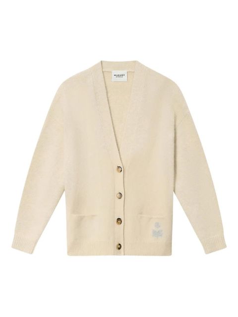 MARANT ÉTOILE Eborah pocket cardigan - Neutrals - zdjęcie produktu nr 1