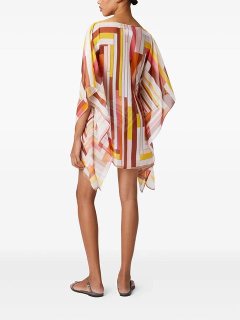 Missoni geometric-pattern mini dress - Brown