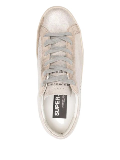 Golden Goose suede sneakers - Silver