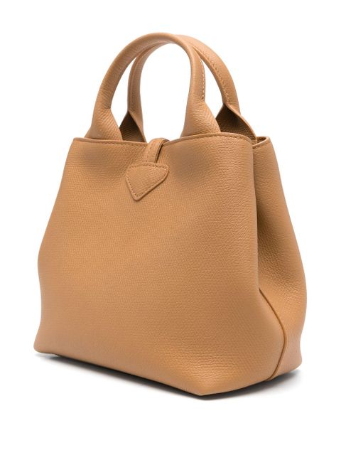 Longchamp small Le Roseau tote bag - Brown