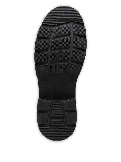 BOGNER fur trim lace-up boots - Black - zdjęcie produktu nr 2