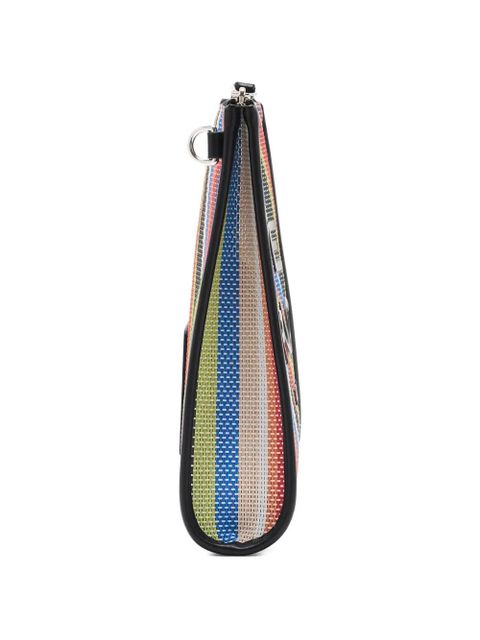 Marc Jacobs striped zip-pouch - Blue