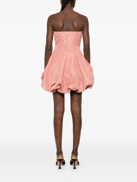 Cult Gaia floral bubble mini dress - Pink