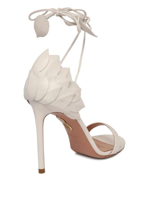 Aquazzura leather pumps - White