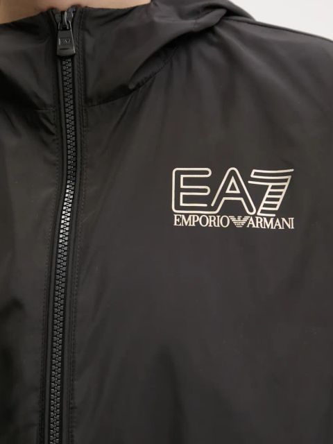 EA7 Emporio Armani kurtka kolor czarny przejściowa AF12454.7W000113