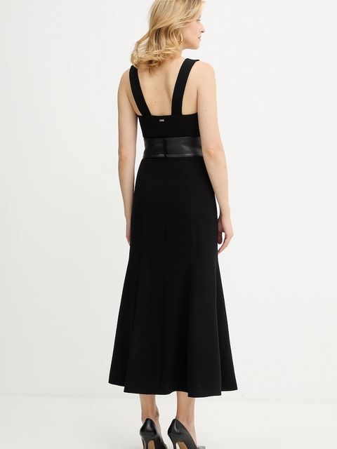 Armani Exchange sukienka kolor czarny XW000678 AF16149