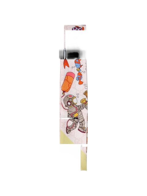 Gucci printed scarf - Pink - zdjęcie produktu nr 2